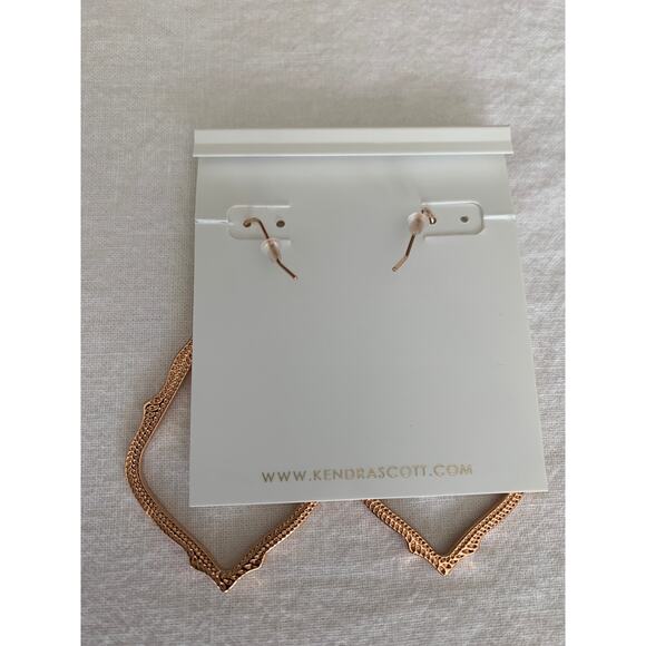 KENDRA SCOTT Sophee Drop Dangle Earrings in Rose Gold - Picture 5 of 6